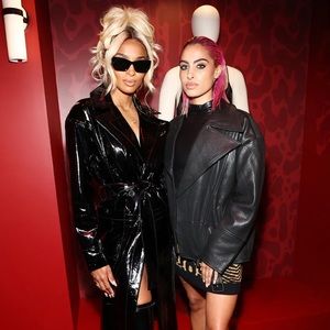 LITA by Ciara TRENCH COAT IN GLAZED LEATHER - *Bnwt*